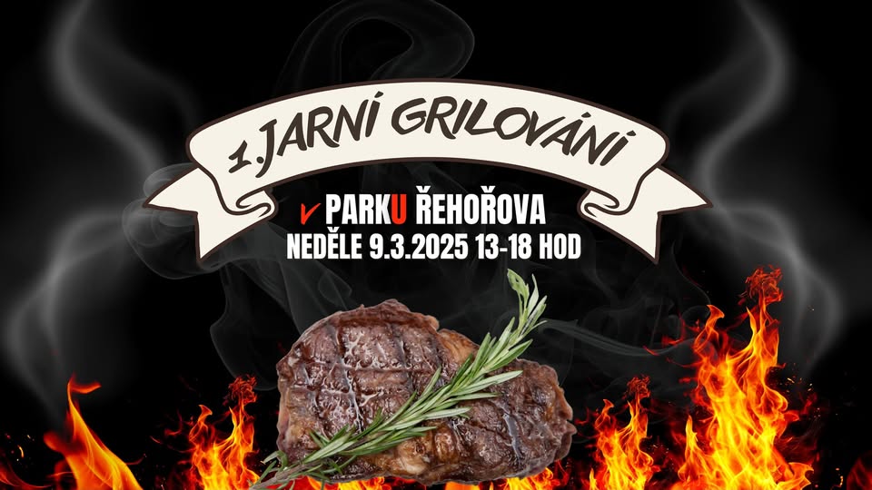 1. grilování v parku Řehořova