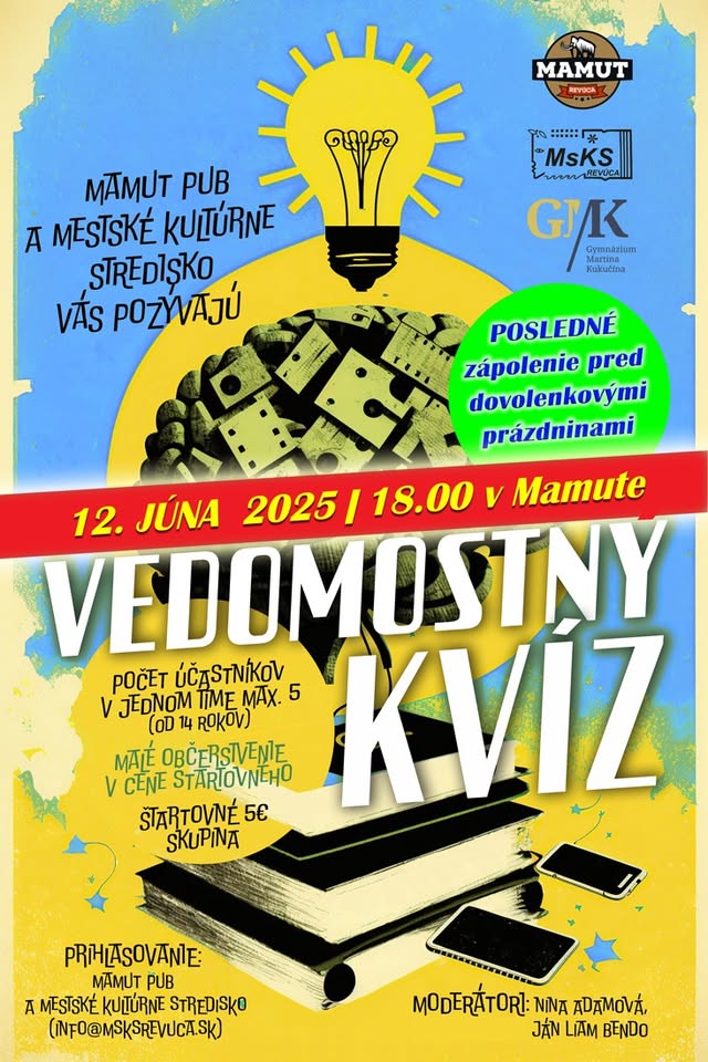 VEDOMOSTNÝ KVÍZ * * * Páli vám to? * * *