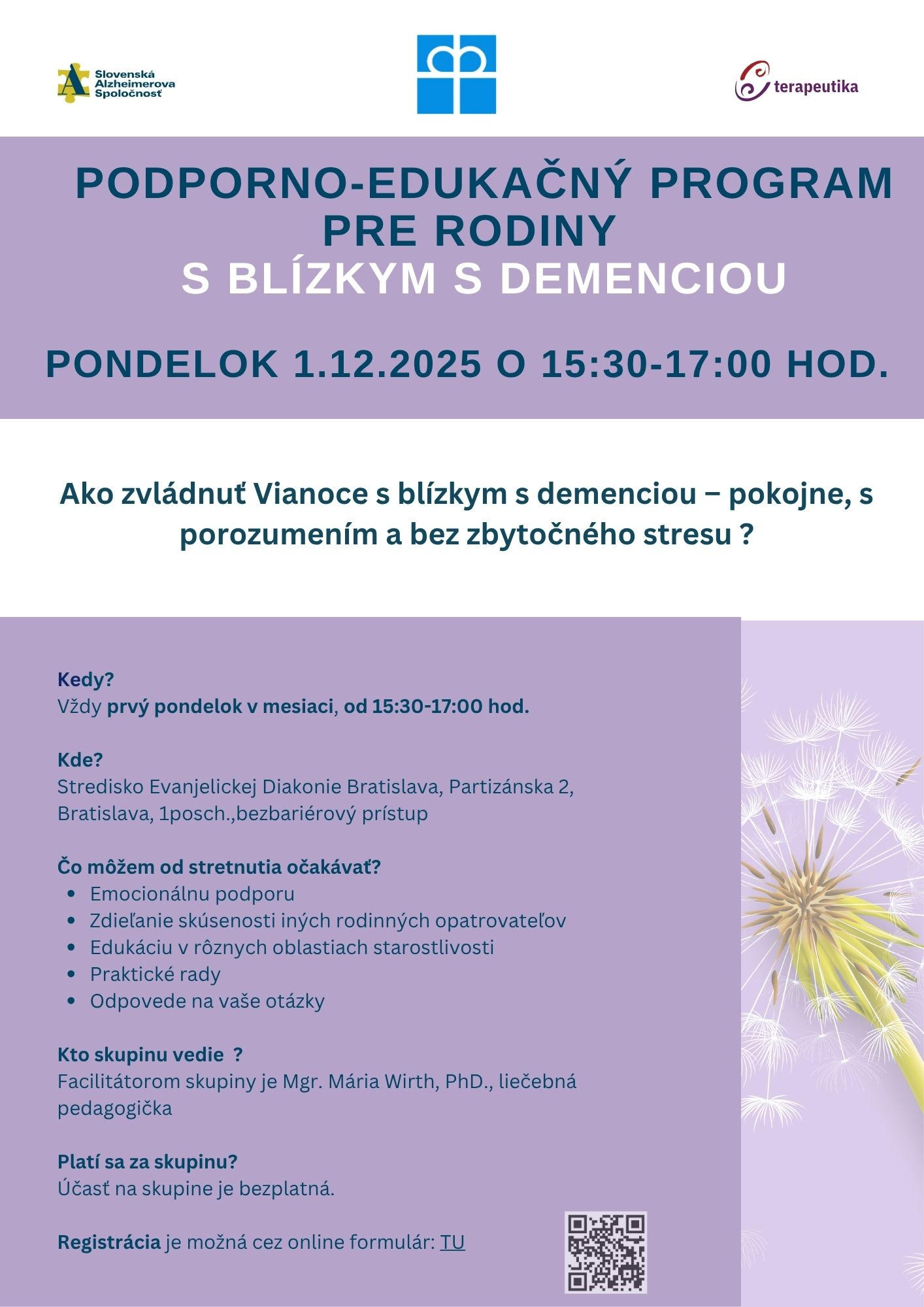 Ako zvládnuť Vianoce s blízkym s demenciou- pokojne, s porozumením a bez zbytočného stresu