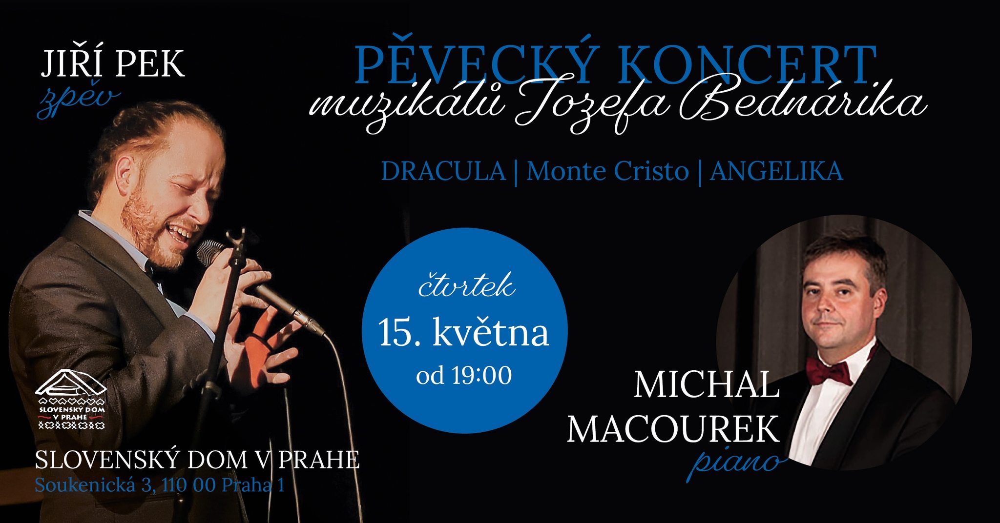 DRACULA | Monte Cristo | ANGELIKA - koncert na počest Jozefa Bednárika