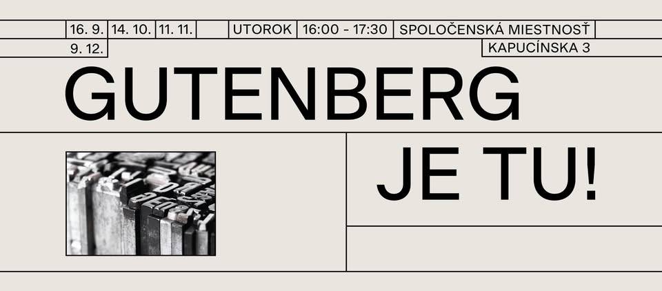 Gutenberg je tu! Exlibris