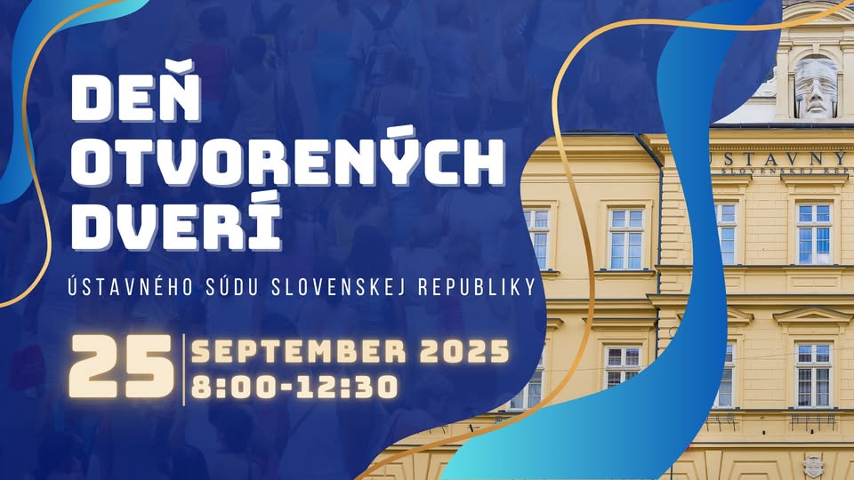 Deň otvorených dverí Ústavného súdu SR 2025