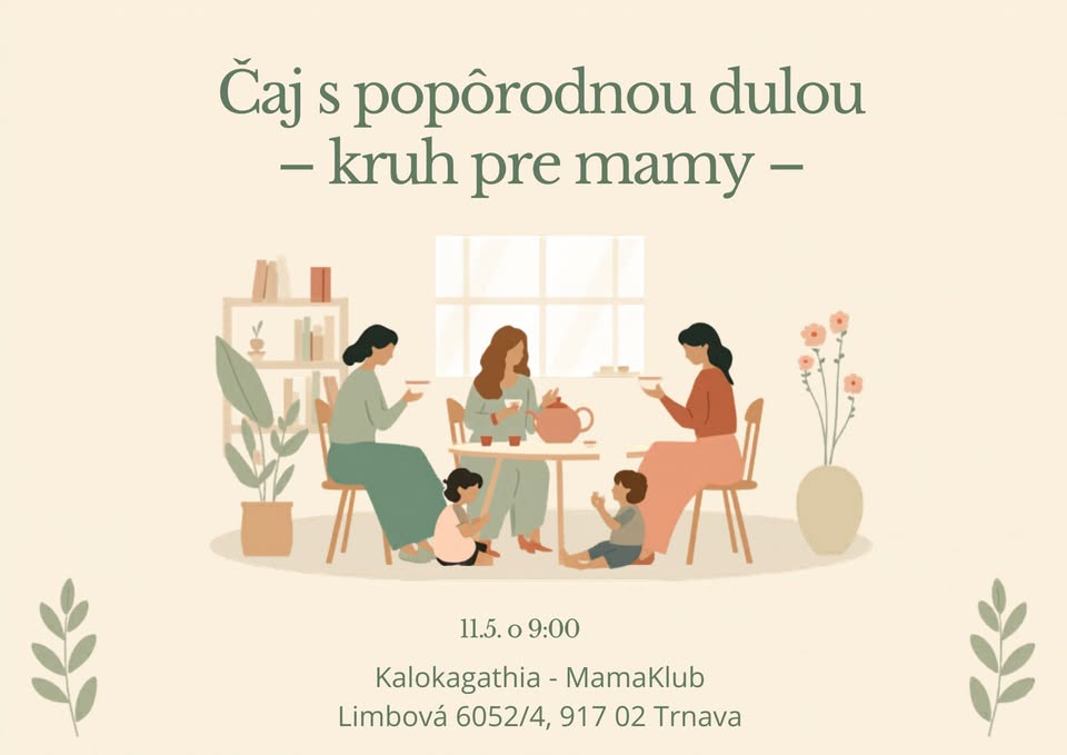 Čaj s popôrodnou dulou - materský kruh