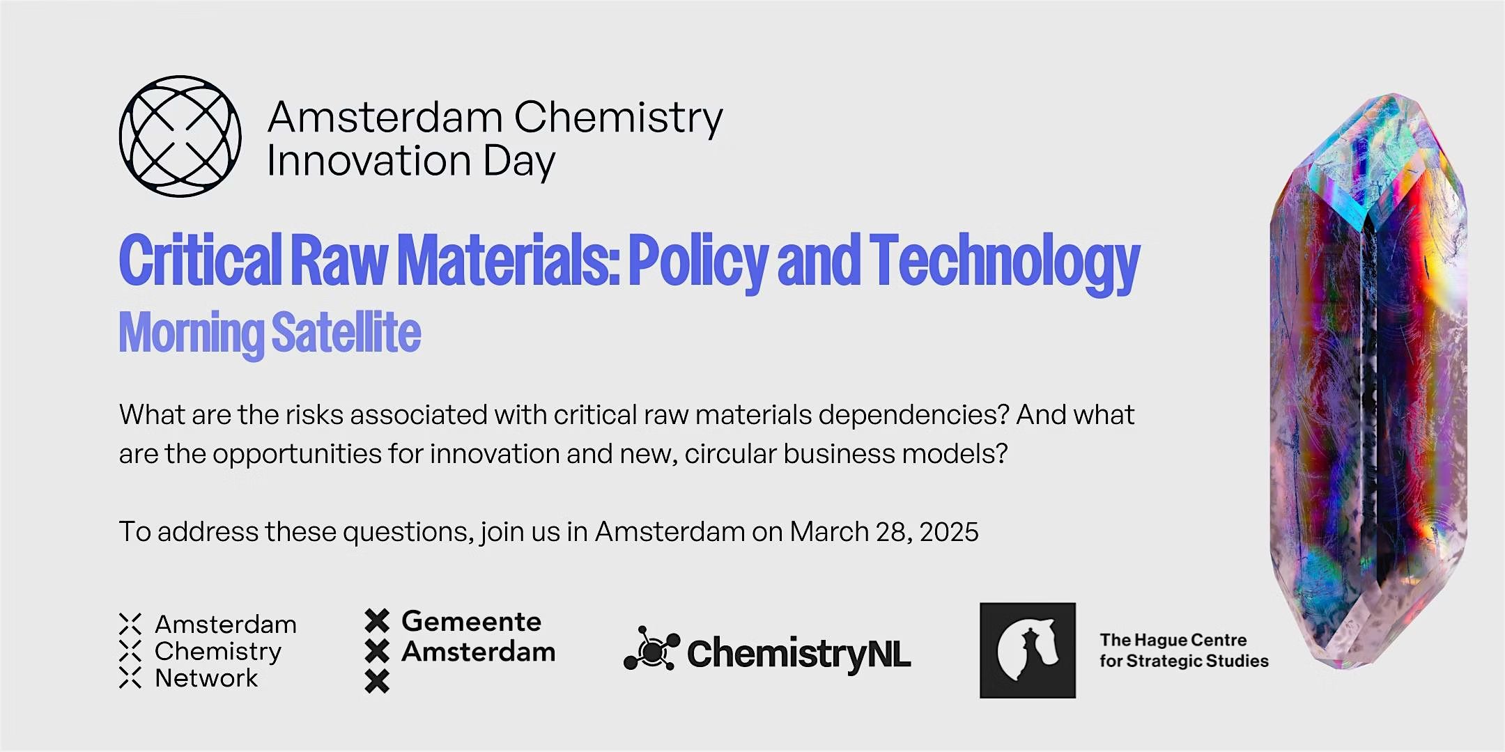 Critical Raw Materials: Policy and Technology - CT#20