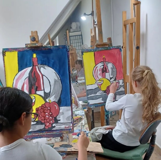 🎨 Letný denný tábor 2025 – ATELIÉR MINI VYTFIT