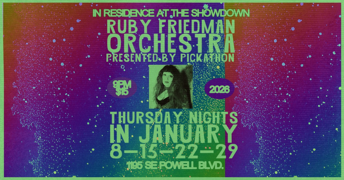 Ruby Friedman Orchestra In Residence!