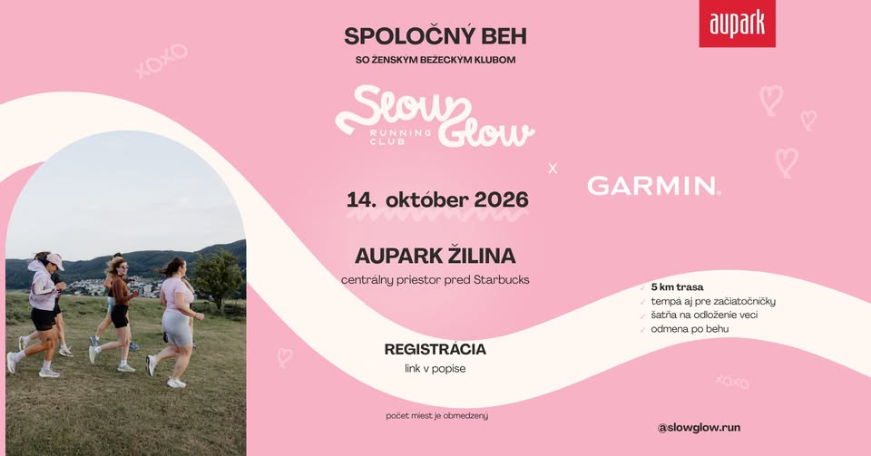 6. spoločný beh so SlowGlow ženským klubom