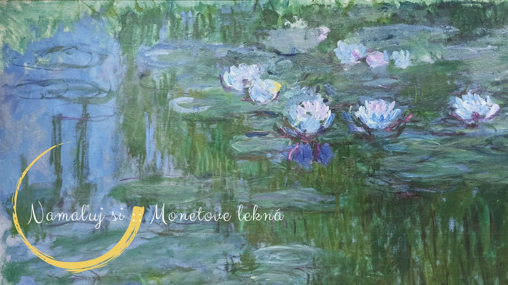 Namaľuj si :: Monetove lekná