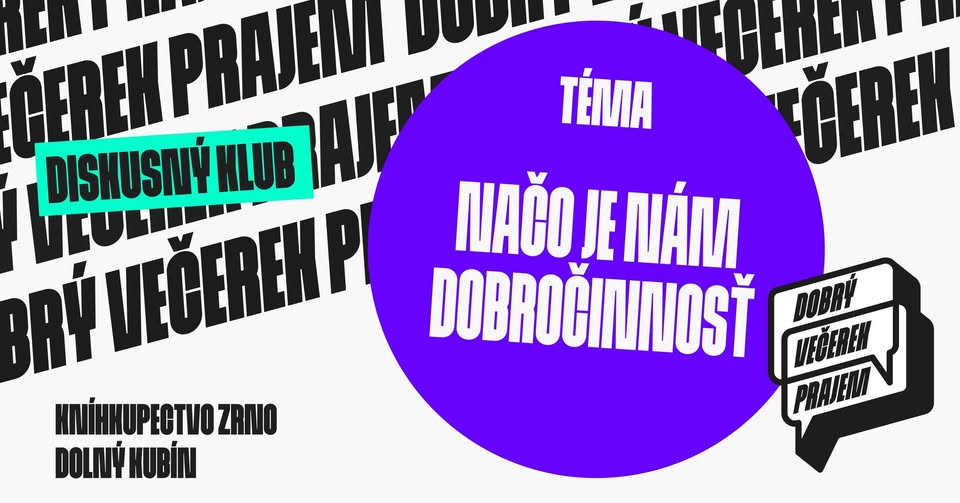 Načo je nám dobročinnosť