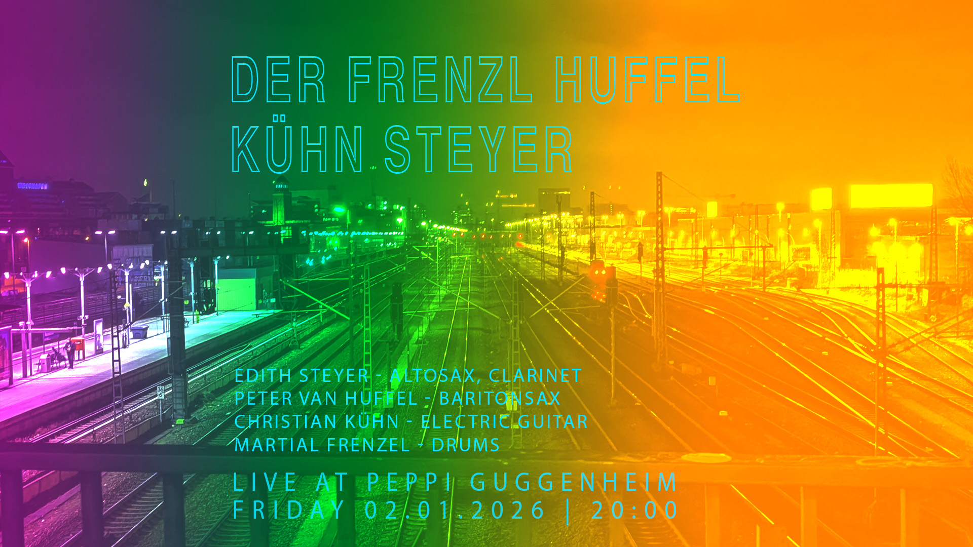 Peppis Jahreseröffnungskonzert: Der Frenzl Huffel Kühn Steyer
