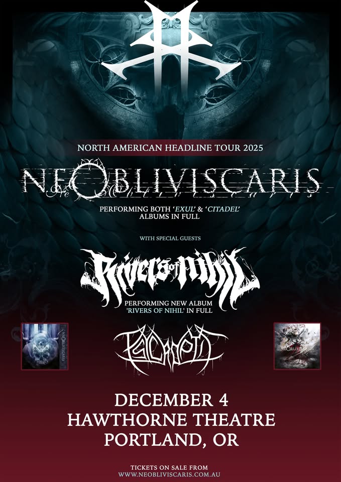 Ne Obliviscaris - Hawthorne Theatre - Portland, OR