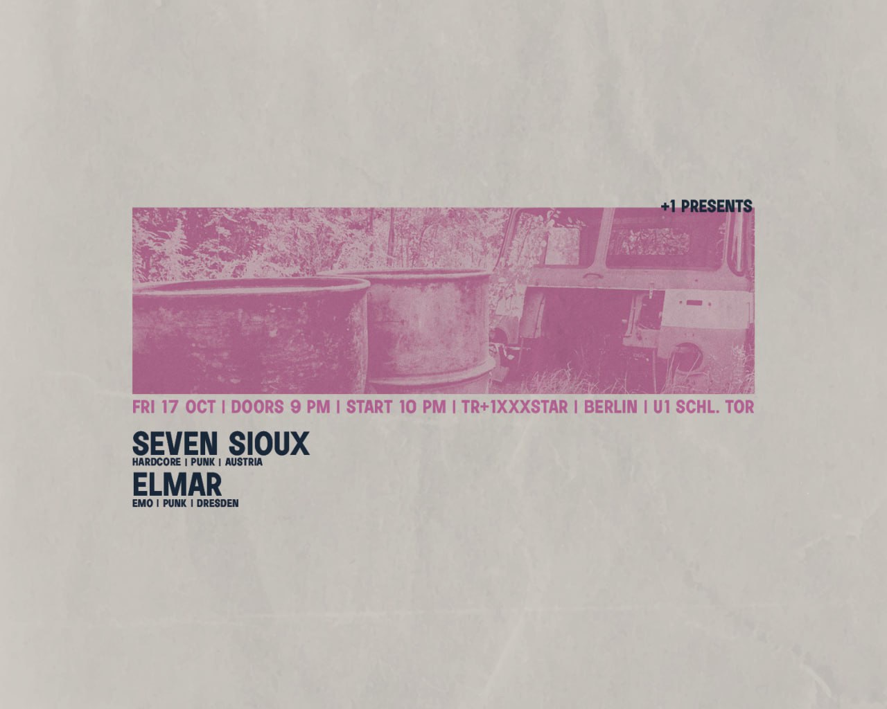Seven Sioux + Elmar @Tr+1XXXstar