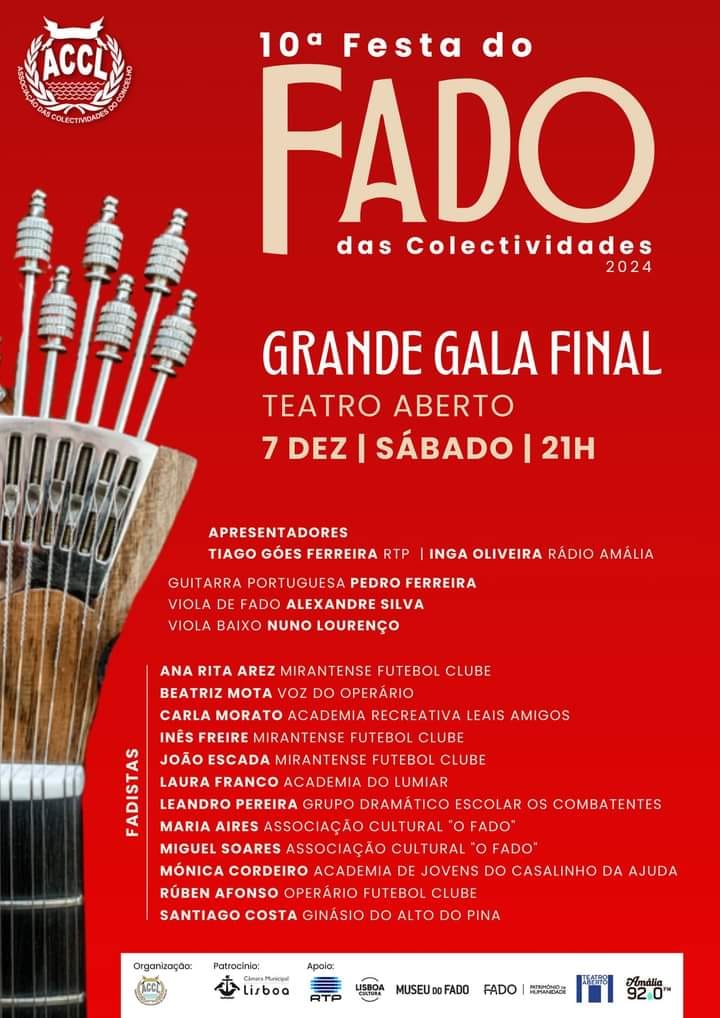 Festa do Fado das Colectividades - Grande Gala Final