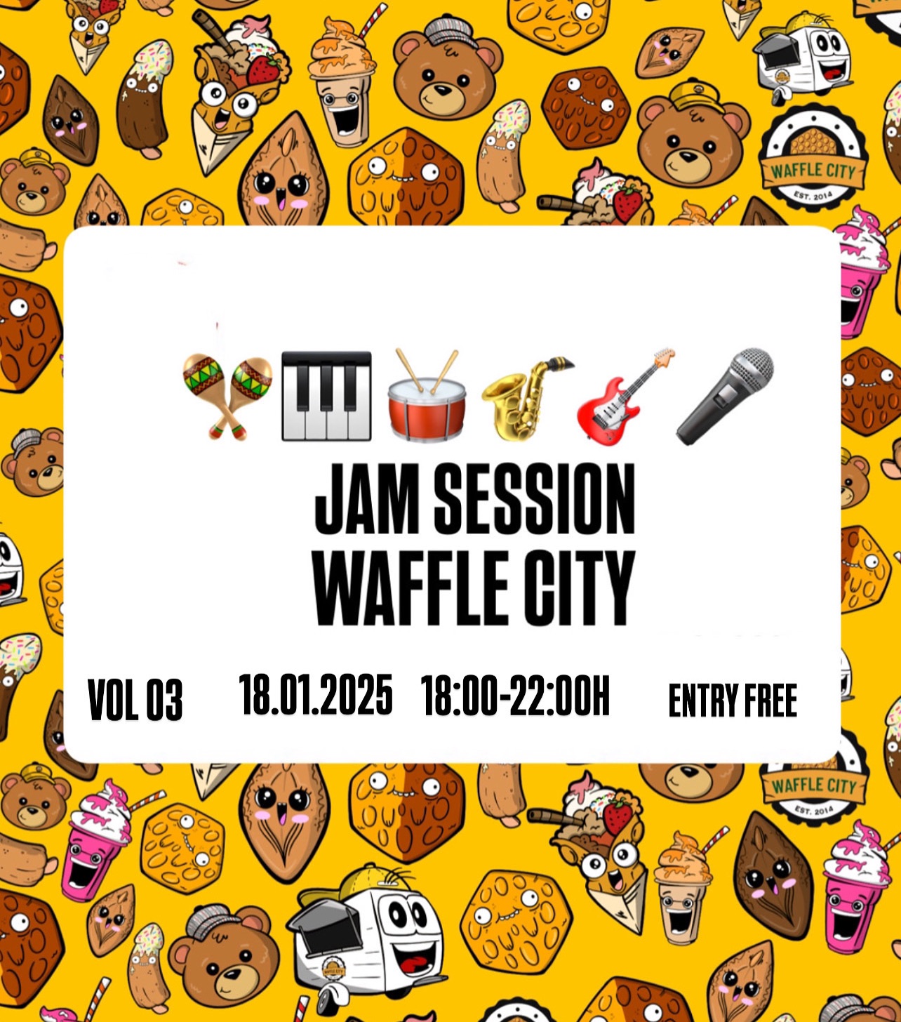 JAM SESSION WAFFLE CITY