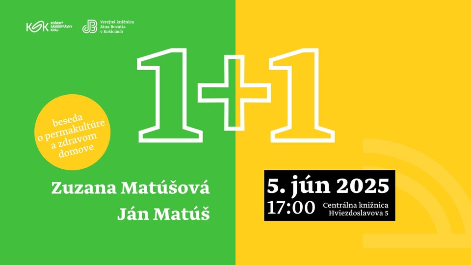 1+1 = Zuzana Matúšová a Ján Matúš
