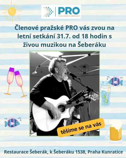 PRO Praha - Letní setkání  s živou hudbou na Šeberáku