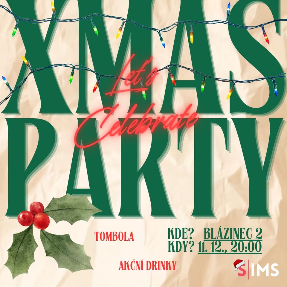SIMS Vánoční party