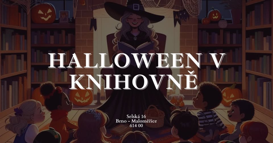 Halloween v knihovně 🎃👻