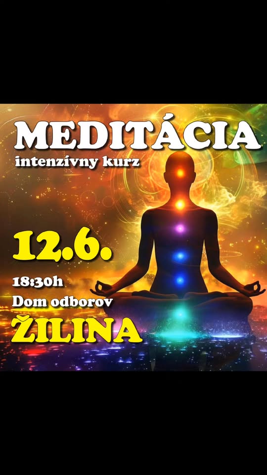🕉 Intenzívny a hlboký kurz meditácie – 2. termín