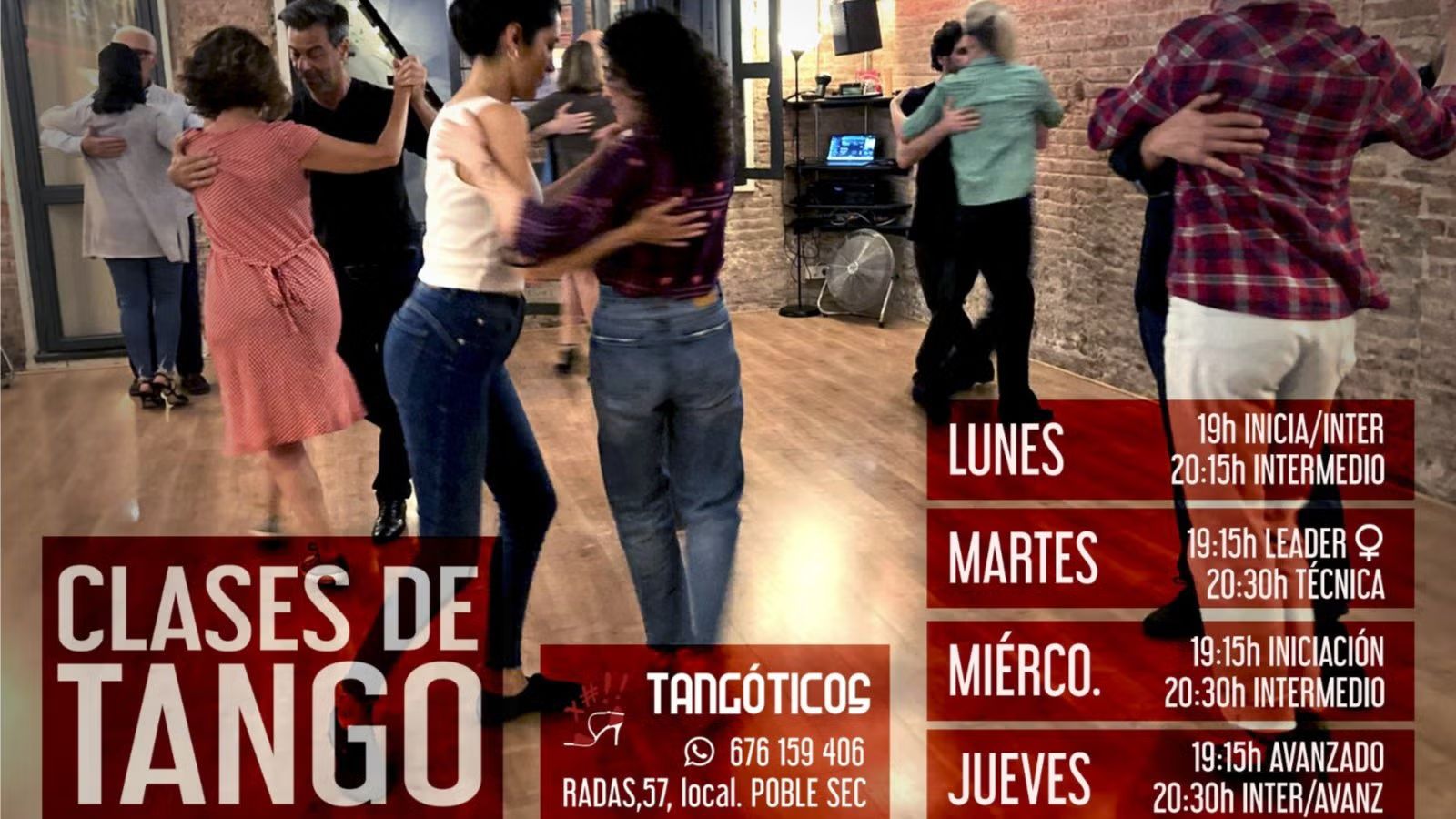 Tango Class: INITIATED/INTERMEDIATE