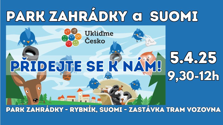 Ukliďme Česko Praha 9 Park Zahrádky, Suomi