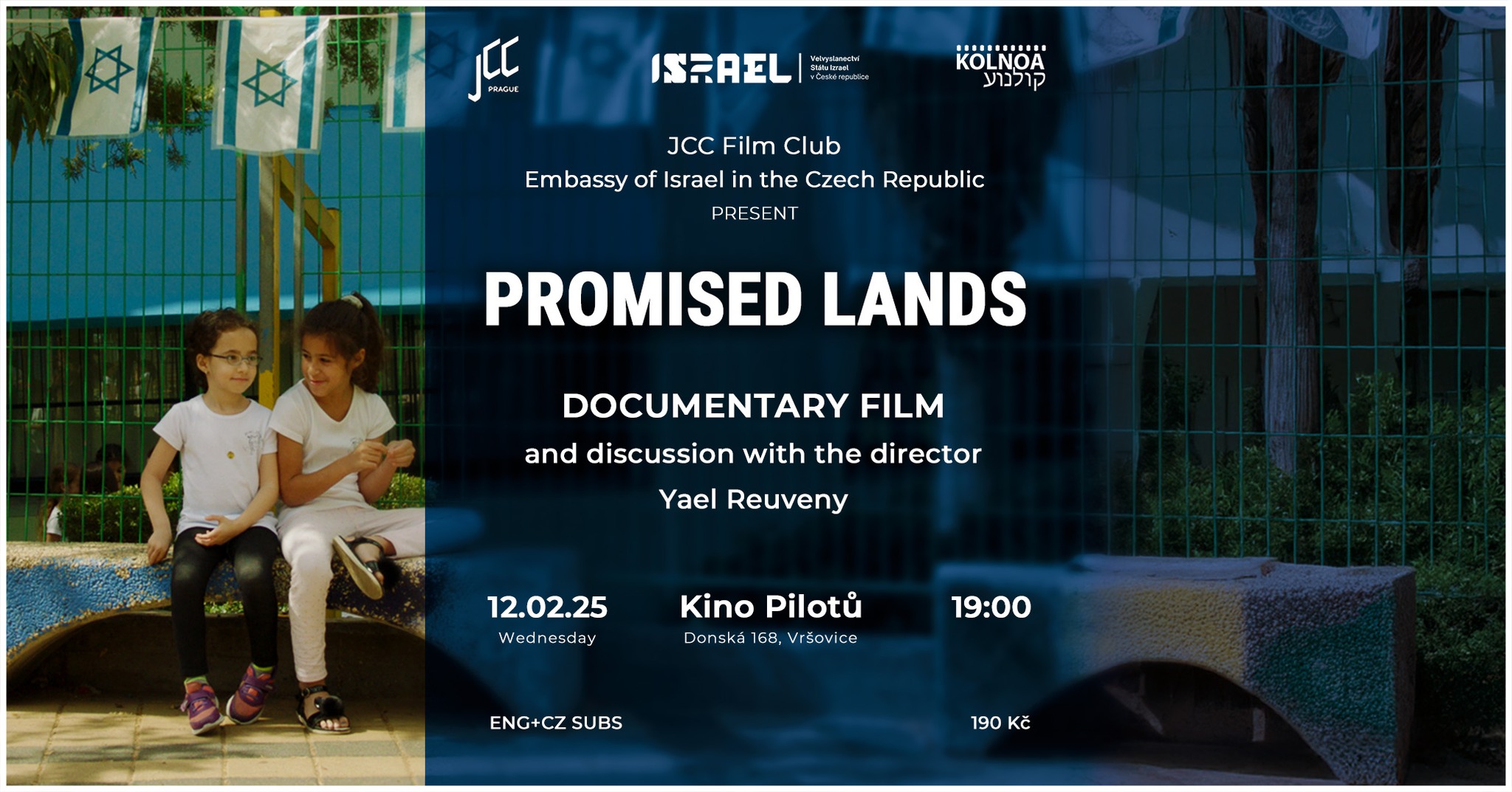 JCC Film Club - Promised Lands פתח תקווה