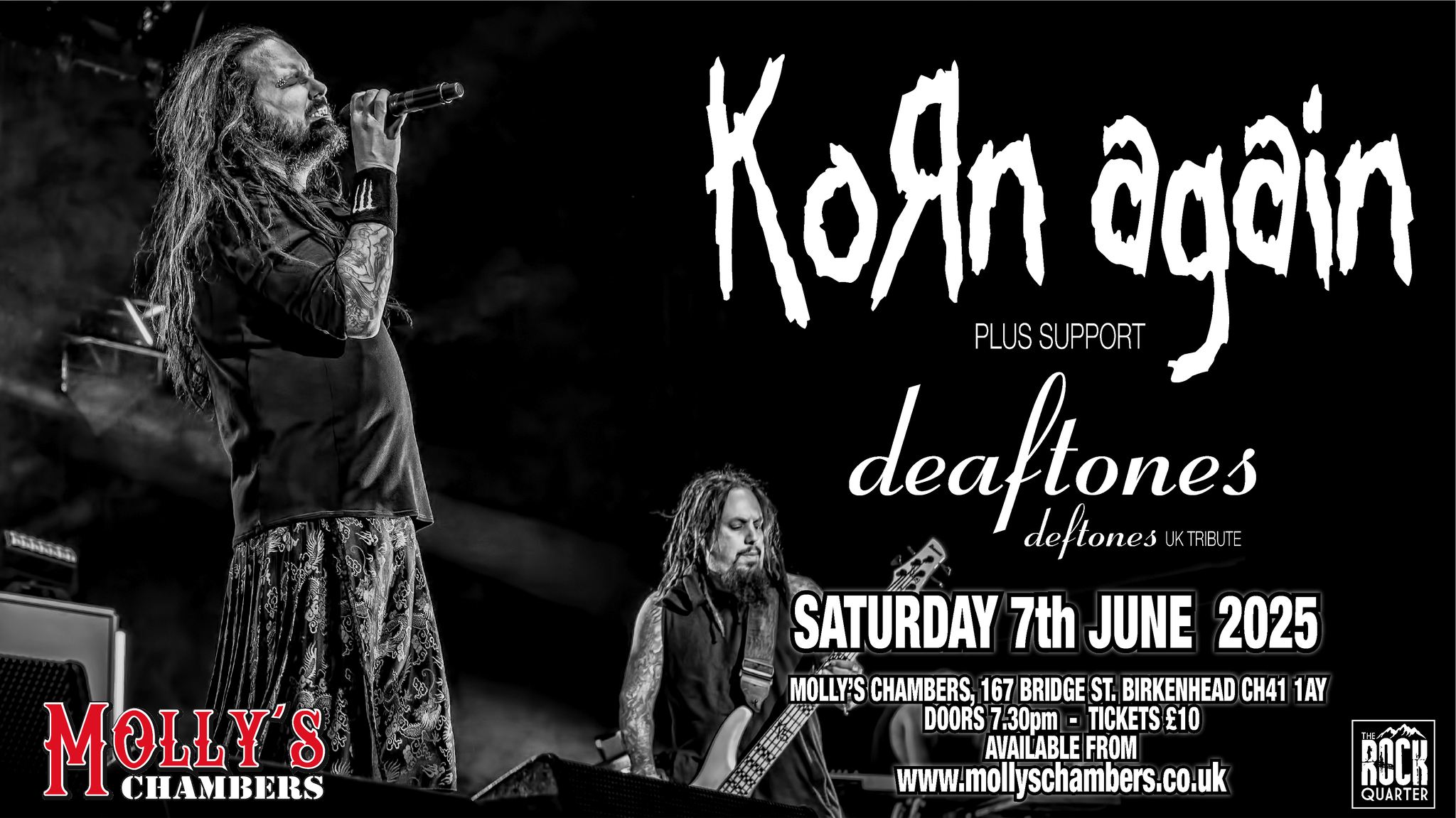 Korn Again & Deaftones @ Molly's Chambers