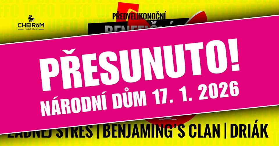 Benefiční koncert pro nadační fond CHEIRÓM