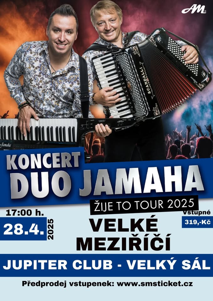 Koncert DUO JAMAHA Velké Meziříčí