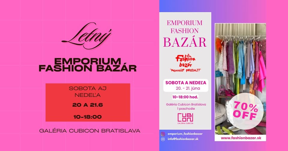 Letný Emporium Fashion Bazár