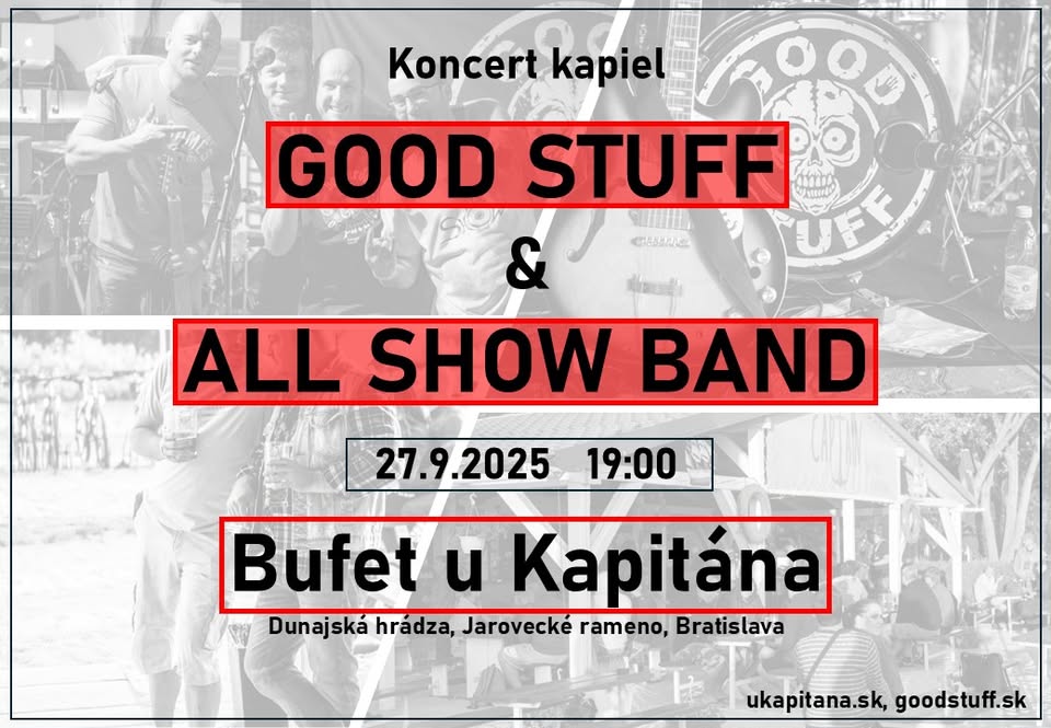 Koncert Good Stuff a All Show Band