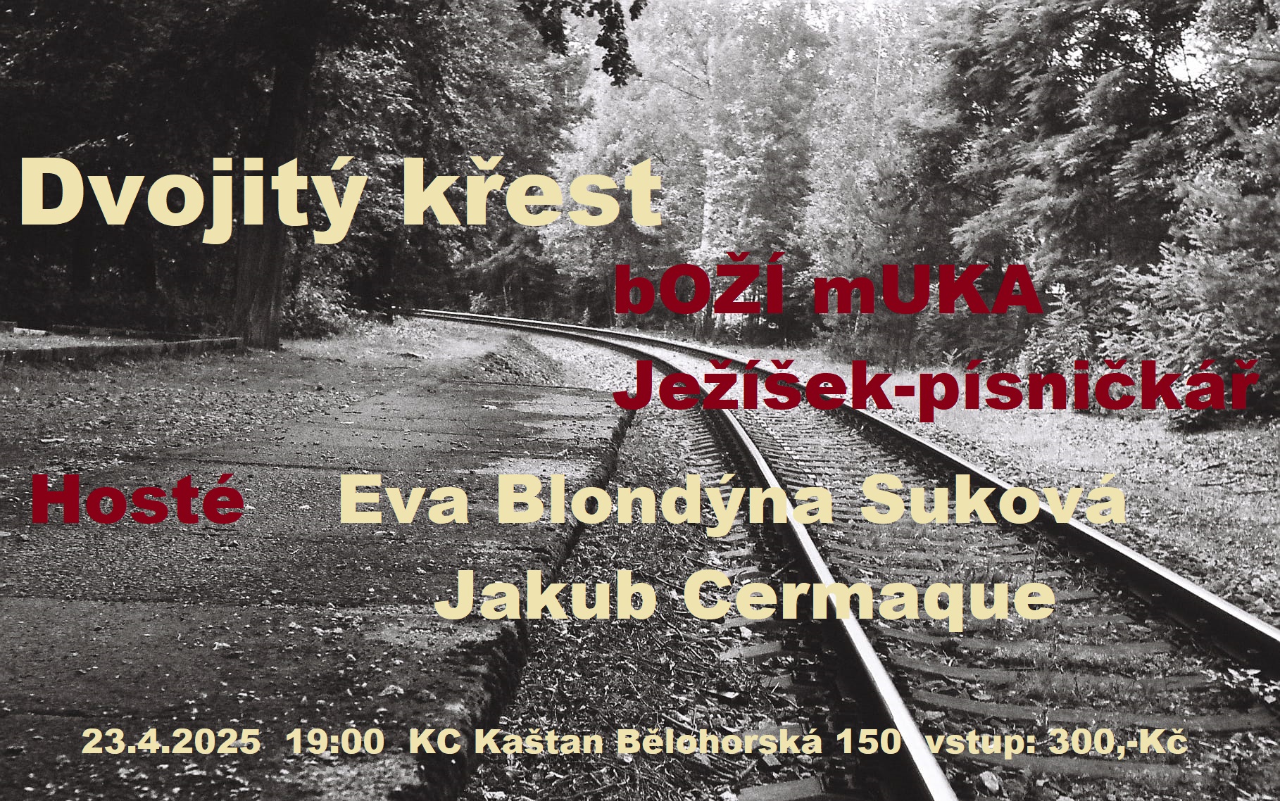 Dvojitý křest: Ježíšek písničkář & bOŽÍ mUKA