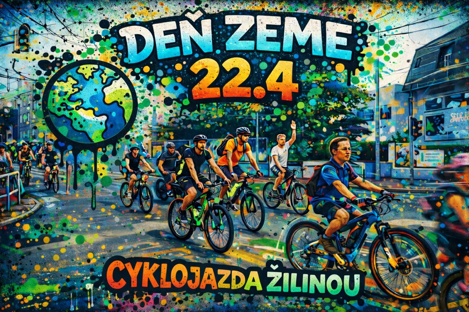 Cyklojazda Žilinou Deň Zeme 22.4.2026