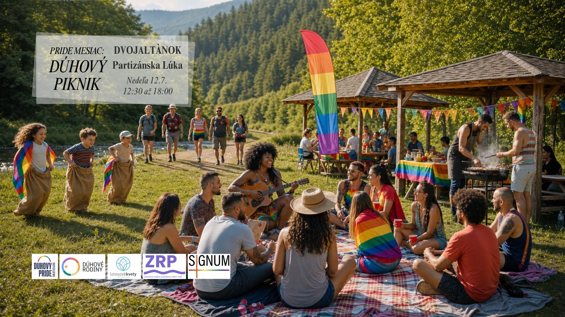 PRIDE MESIAC: DÚHOVÝ PIKNIK