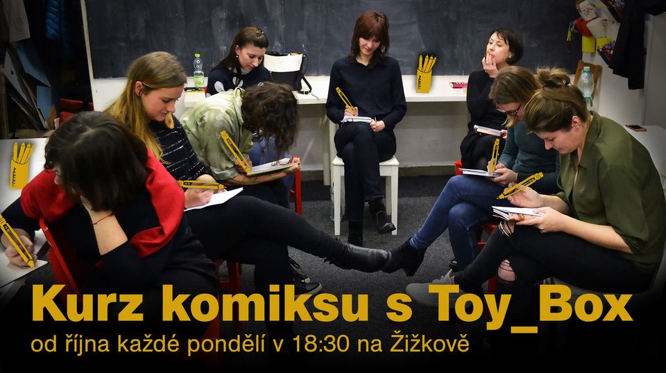 Kurz komiksu s Toy_Box