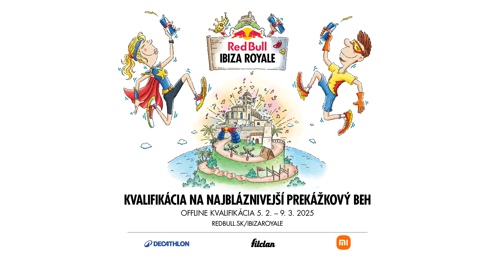 📍 Trnava | Red Bull Ibiza Royale - kvalifikácia v Decathlon Slovensko