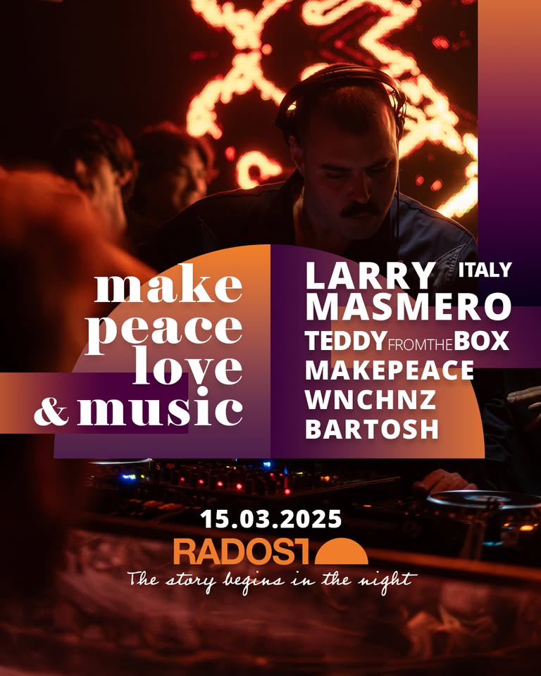 Make Peace Love & Music w/LARRY MASMERO [ITA]