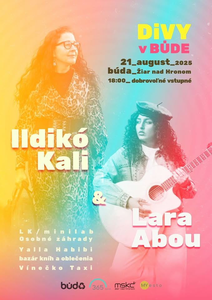 Ildikó Kali & Lara Abou 💛💘🩵 DiVY v BÚDE