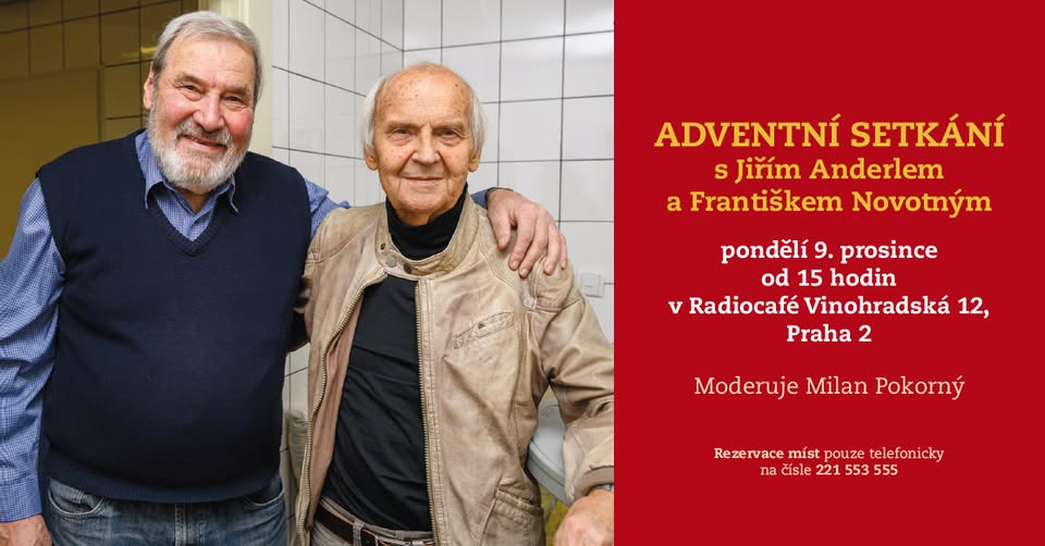 Adventní setkání s Jiřím Anderlem a Františkem Novotným