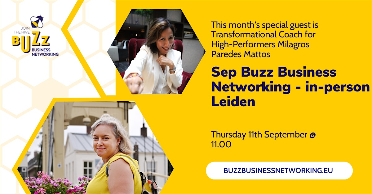 Sep 2025 Buzz Business Networking Meet Up – Leiden