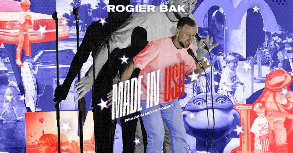 Rogier Bak: Made in USA 🇺🇸 English COMEDY in PRAGUE