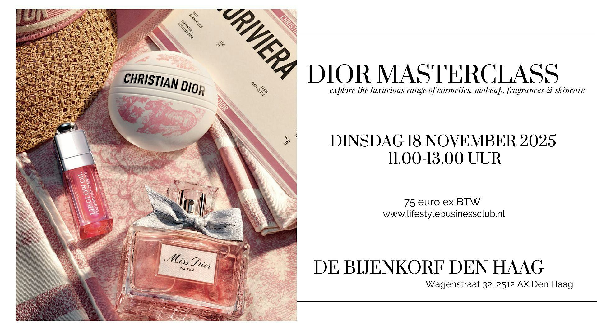 DIOR Masterclass - explore the luxury of make up