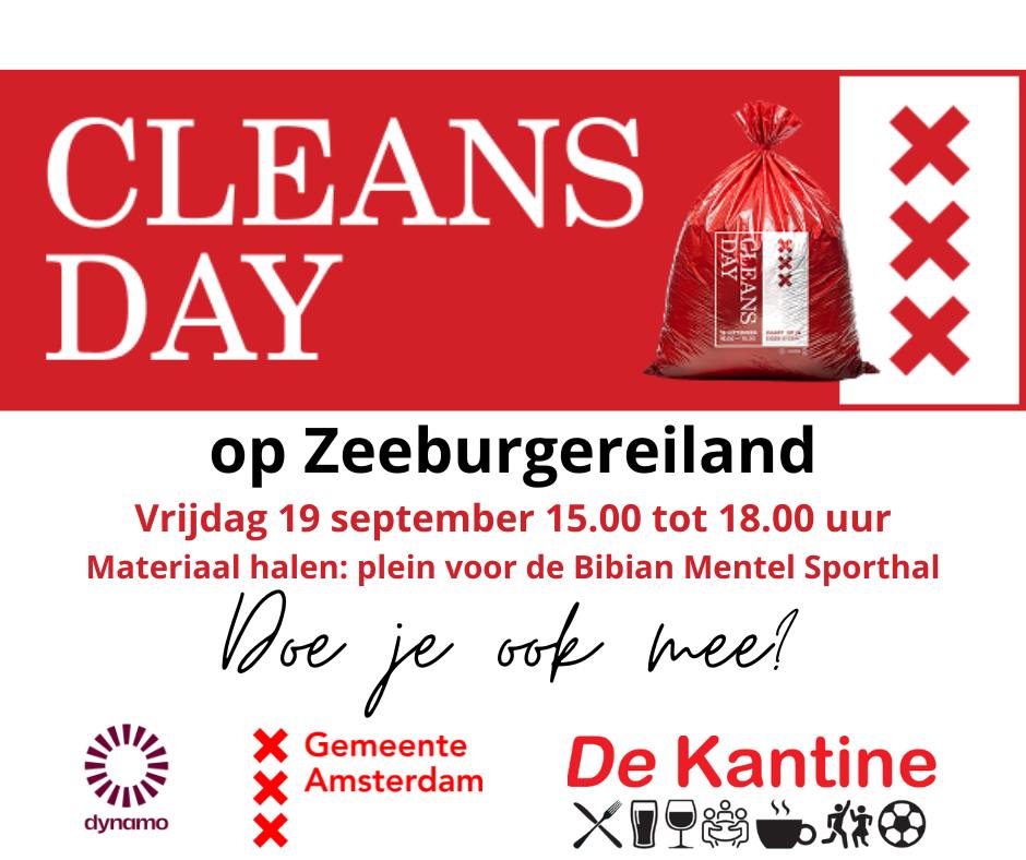 Cleansdag Zeeburgereiland