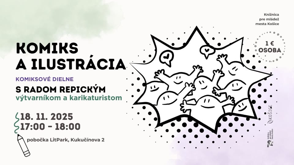 Komiks a ilustrácia – workshop s Radom Repickým