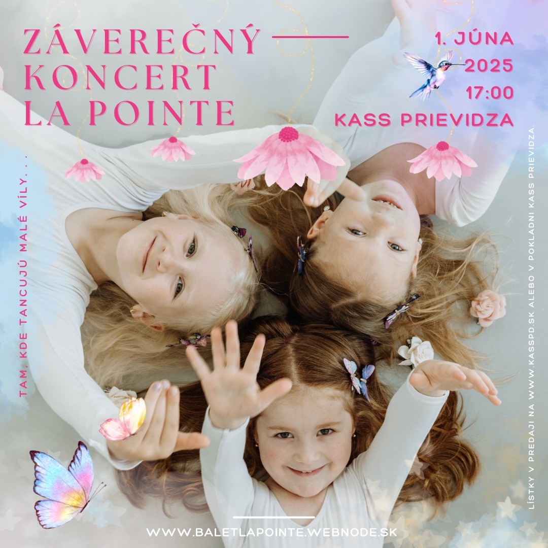 Záverečný koncert baletnej školy La Pointe