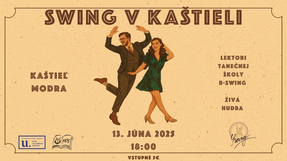 Swingová tančiareň s B-Swing v Modre č. 2