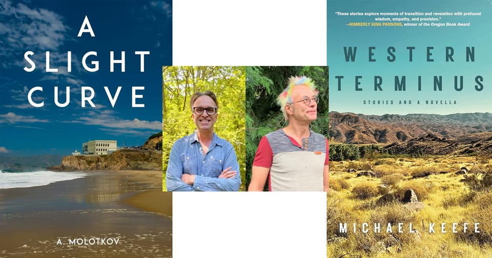 A. Molotkov launches his novel A Slight Curve, with Michael Keefe and his Western Terminus