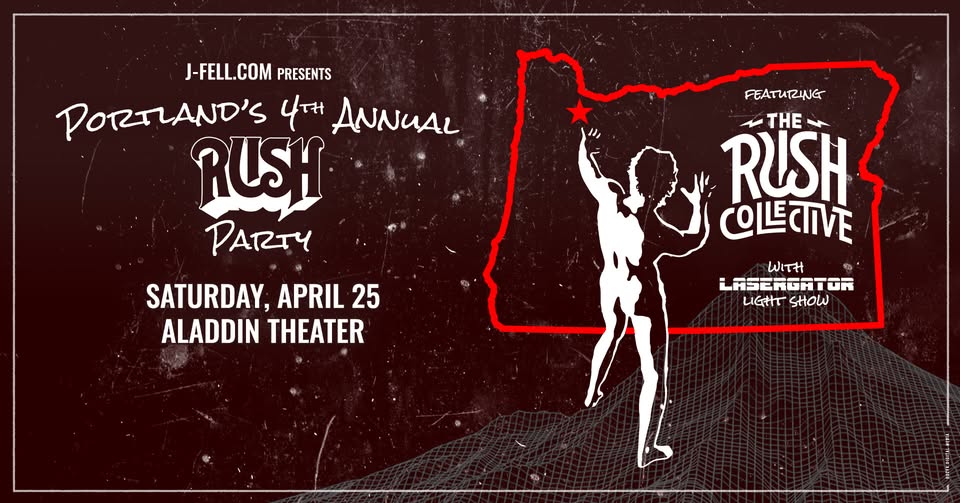 The 4th annual Portland RUSH Party featuring The Rush Collective at Aladdin Theater