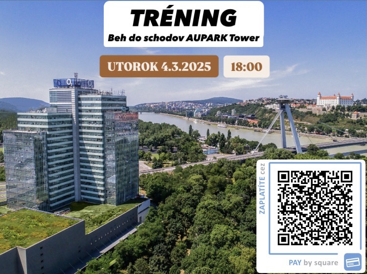Towerrunning tréning v AUPARK Tower - MAREC 🫵💯
