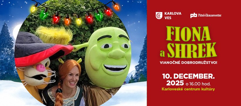 FIONA A SHREK VIANOČNÉ DOBRODRUŽSTVO
